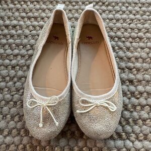Crewcuts Metallic Gold Ballet Flats